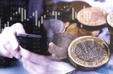 Business money graph