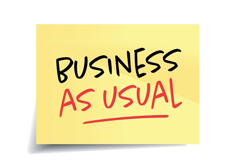 Business as usual