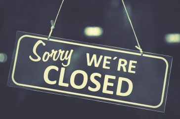 Sorry we're closed