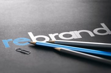 Rebrand Strategy, Marketing and Brand Management Concept.