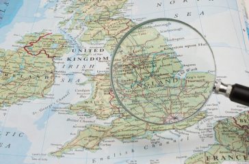 united kingdom map