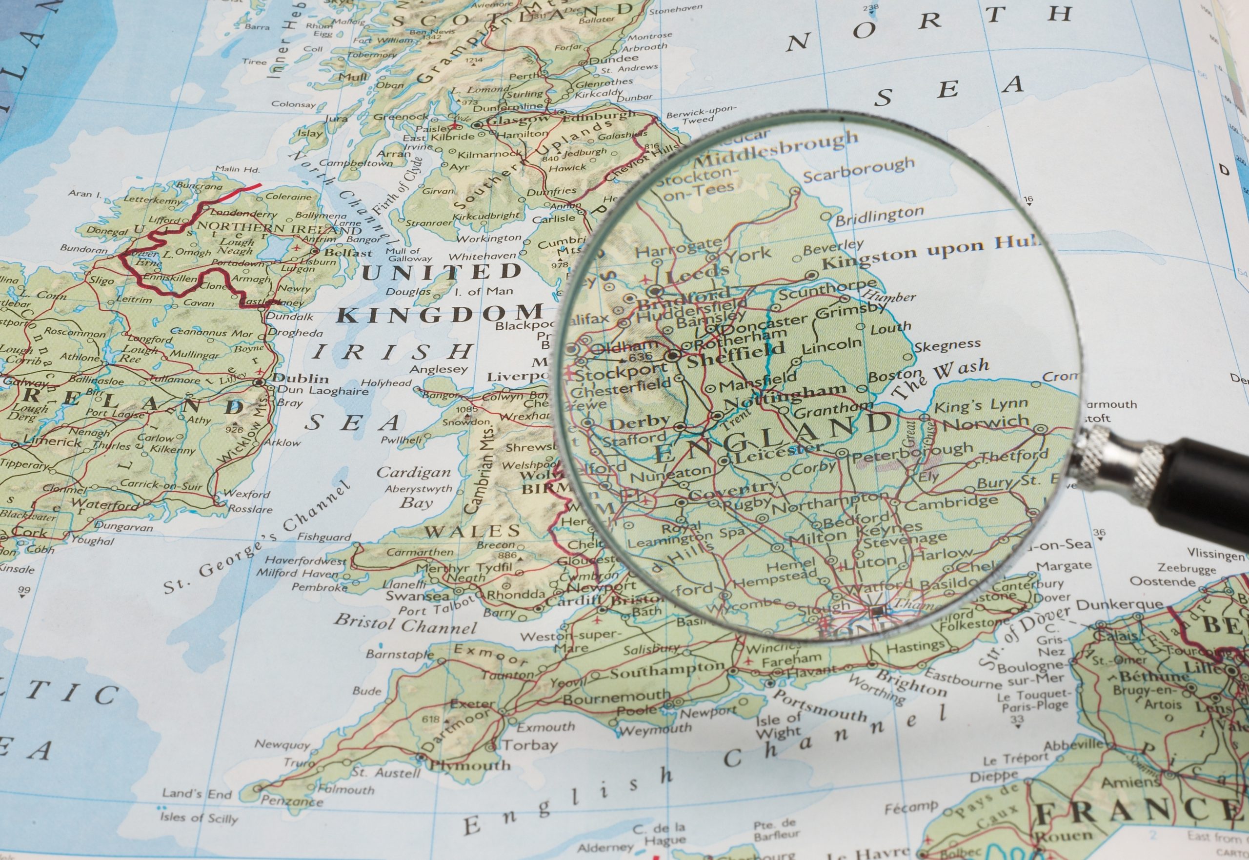 united kingdom map