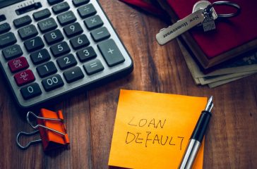 loan default word on note