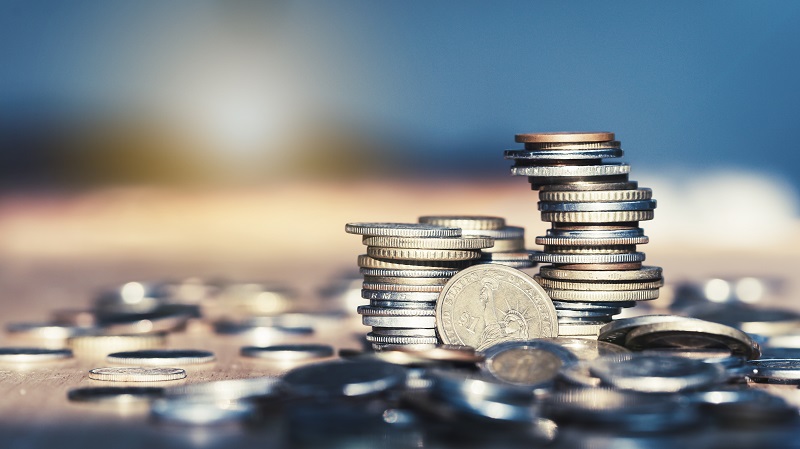 Growth money of profitability of professional investment planning, Business and finance concept.