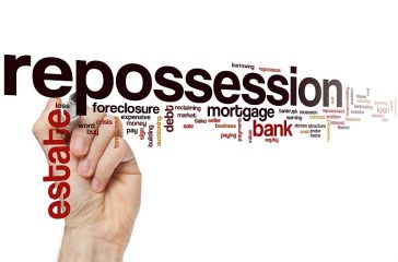 Repossession word cloud