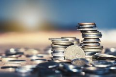 Growth money of profitability of professional investment planning, Business and finance concept.