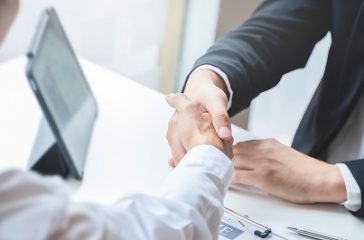 job interview at office Business and human resources concept.