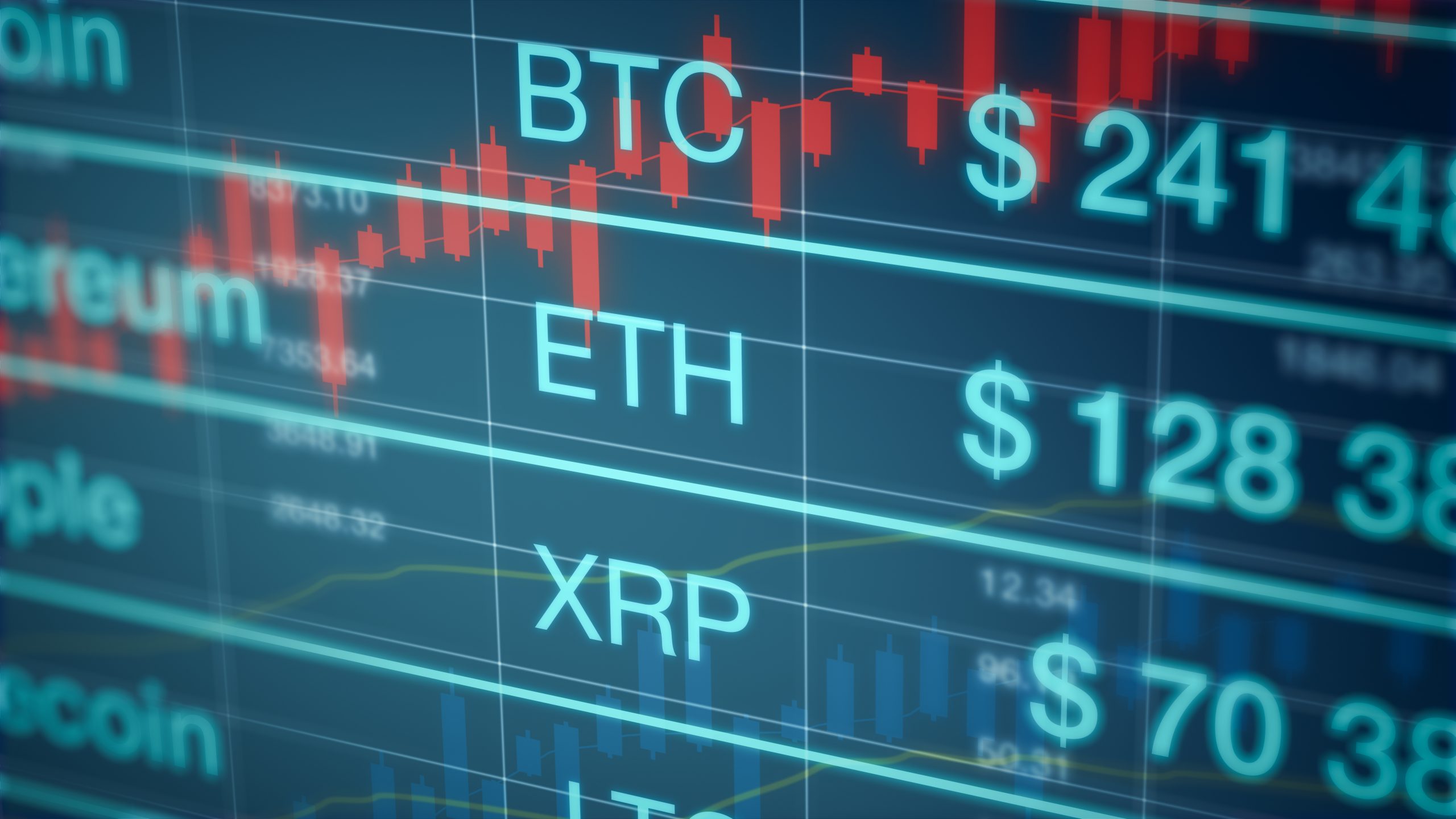 crypto currency concept