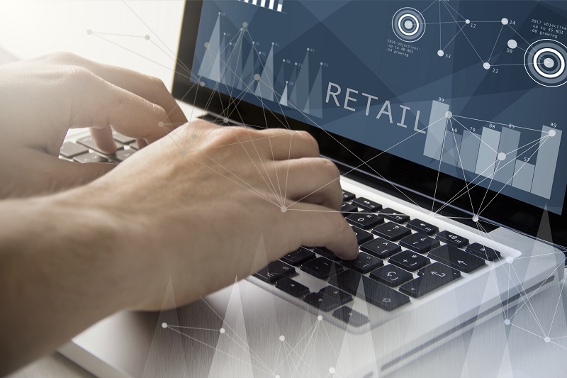 retail techie working