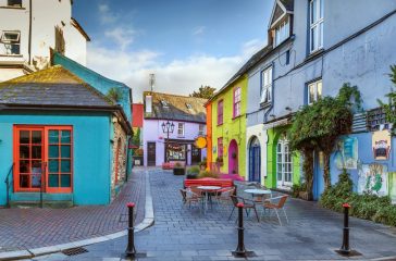 Street in Kinsale, Ireland