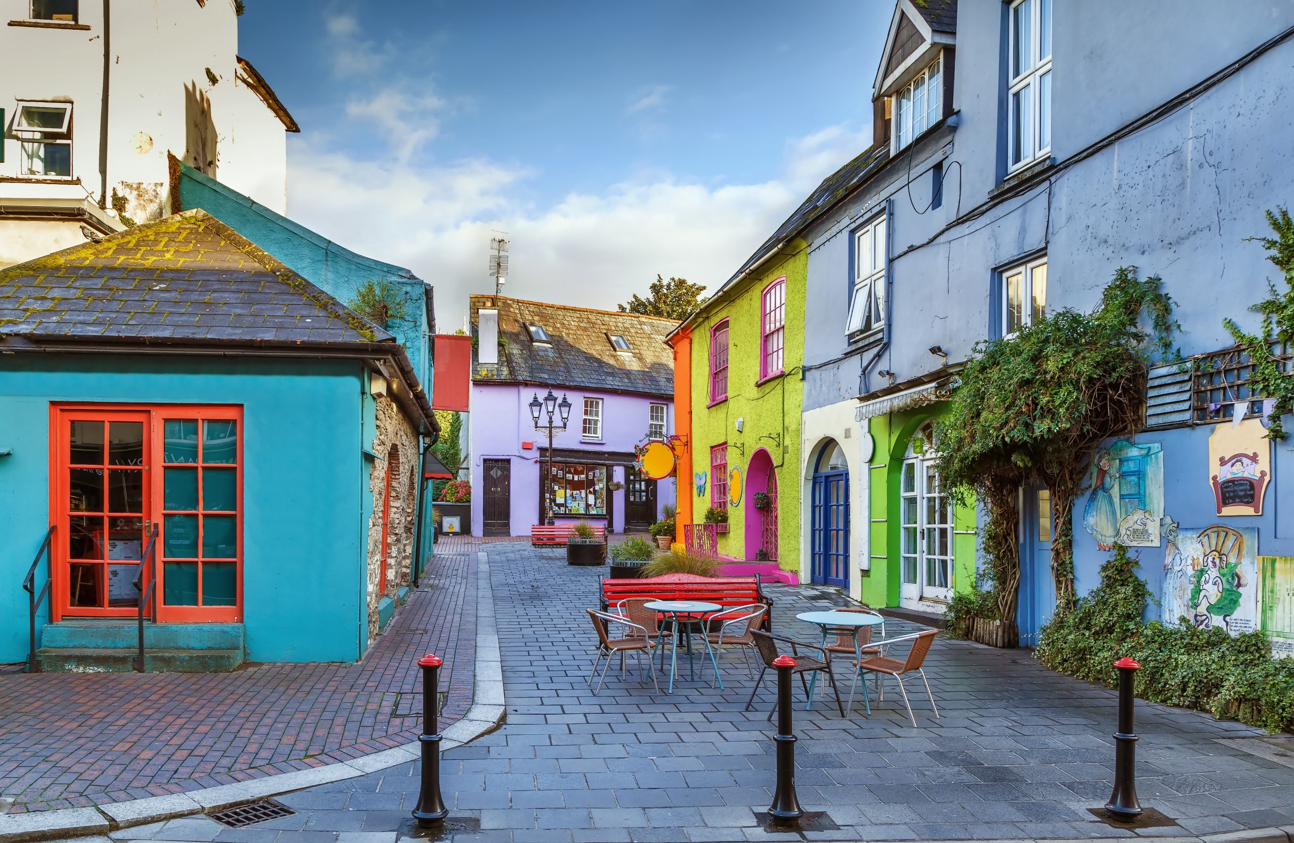 Street in Kinsale, Ireland