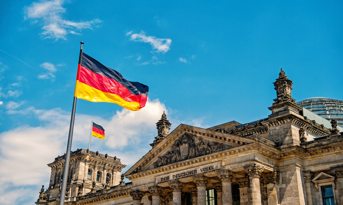 Reichstag building, seat of the German Parliament Arrow Global