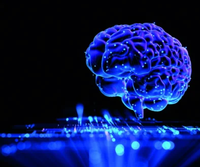 Human Brain - Futuristic Concept of Intelligence, science and mind