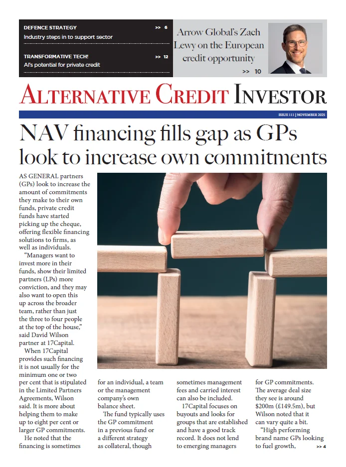 Alternative Credit Investor November 2025