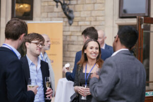 Champagne reception sponsored by TresVista