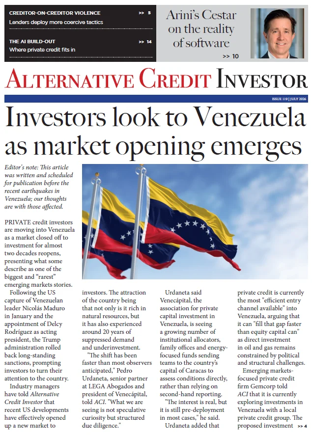 Alternative Credit Investor July 2026